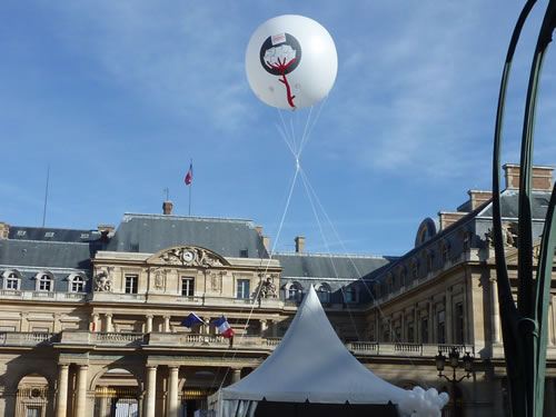 Ballon géant hélium