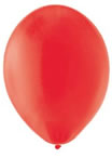 Ballon pastel rouge 01