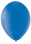 Ballon latex bleu royal 22