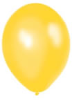 Ballon perle jaune citron 82