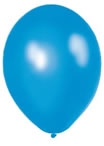 Ballon perle cyan 85